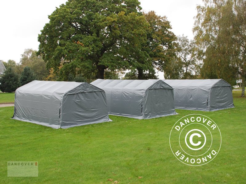 Zelthalle του τύπου Sonstige ZELTGARAGE PRO 3,6X7,2X2,68M PVC, GRAU, Neumaschine σε Hellebaek (Φωτογραφία 7)