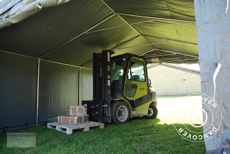 Zelthalle του τύπου Sonstige LAGERZELT PRO 5X6X2X3,39M, PVC, GRAU, Neumaschine σε Hellebaek (Φωτογραφία 8)