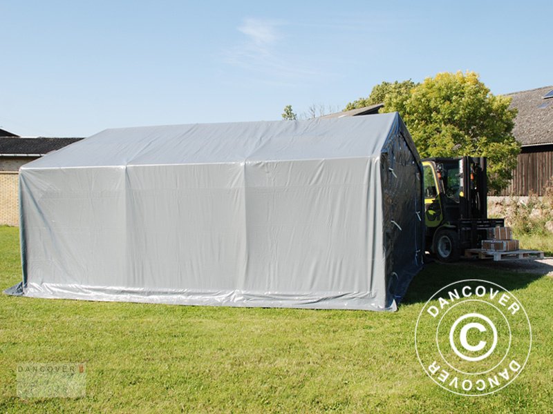Zelthalle του τύπου Sonstige LAGERZELT PRO 5X6X2X3,39M, PVC, GRAU, Neumaschine σε Hellebaek (Φωτογραφία 10)