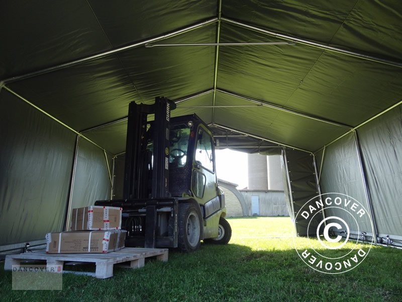 Zelthalle του τύπου Sonstige LAGERZELT PRO 5X10X2X3,39M, PVC, GRAU, Neumaschine σε Hellebaek (Φωτογραφία 6)