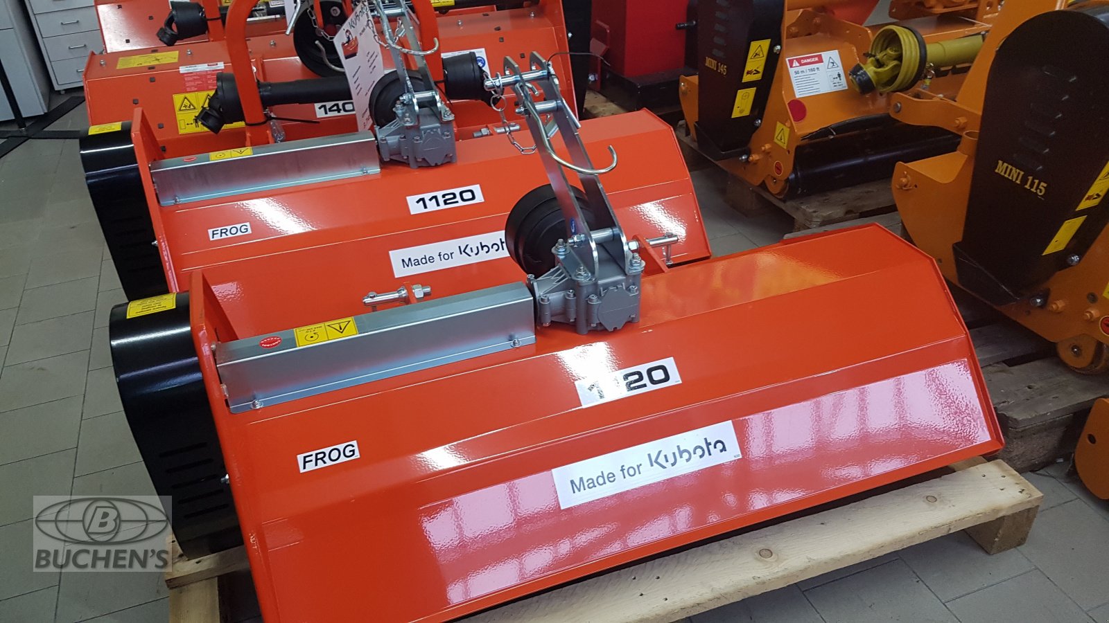 Schlegelmäher του τύπου Kubota Frog 1120 Neu, Neumaschine σε Olpe (Φωτογραφία 3)