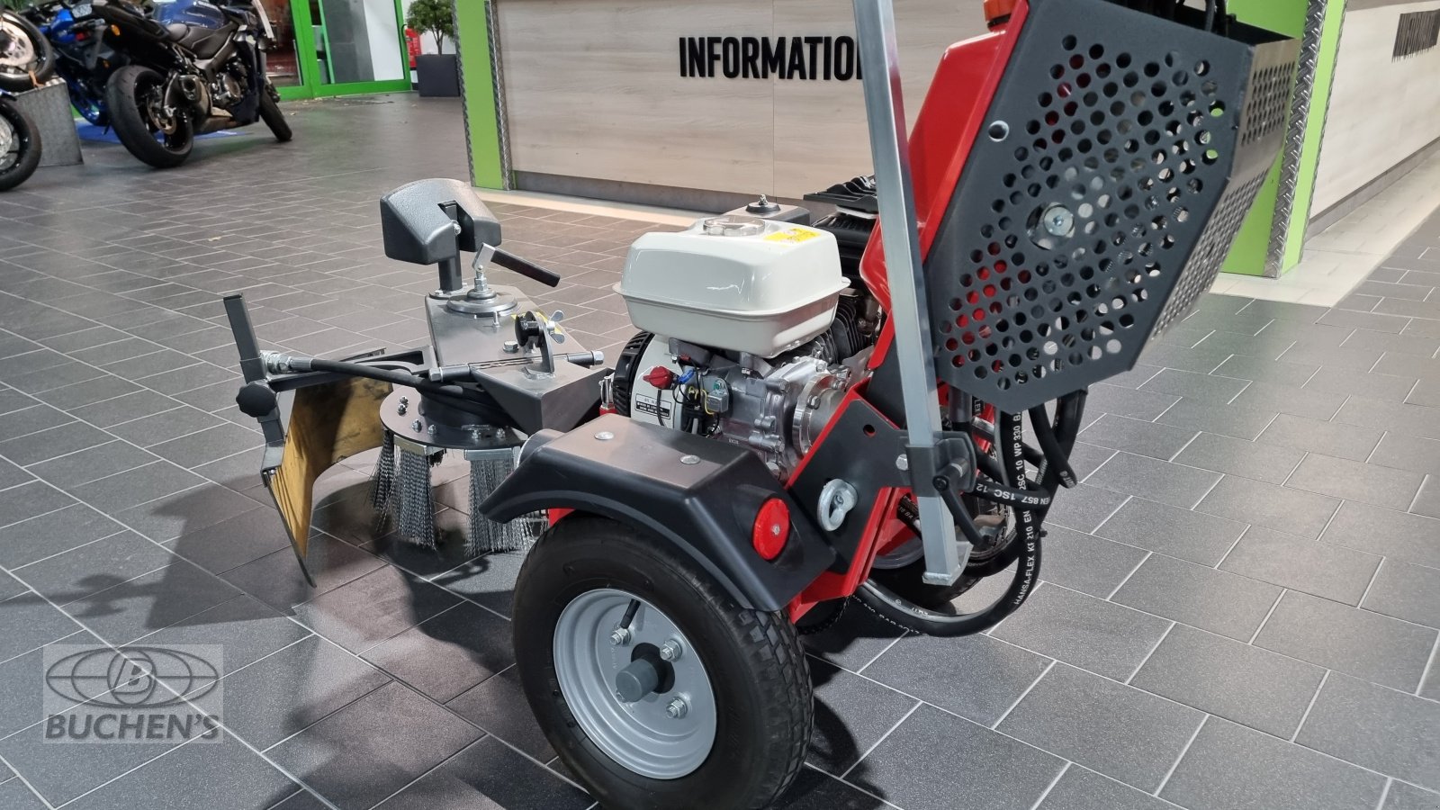 Einachstraktor Türe ait Kersten K 1500, Neumaschine içinde Olpe (resim 8)