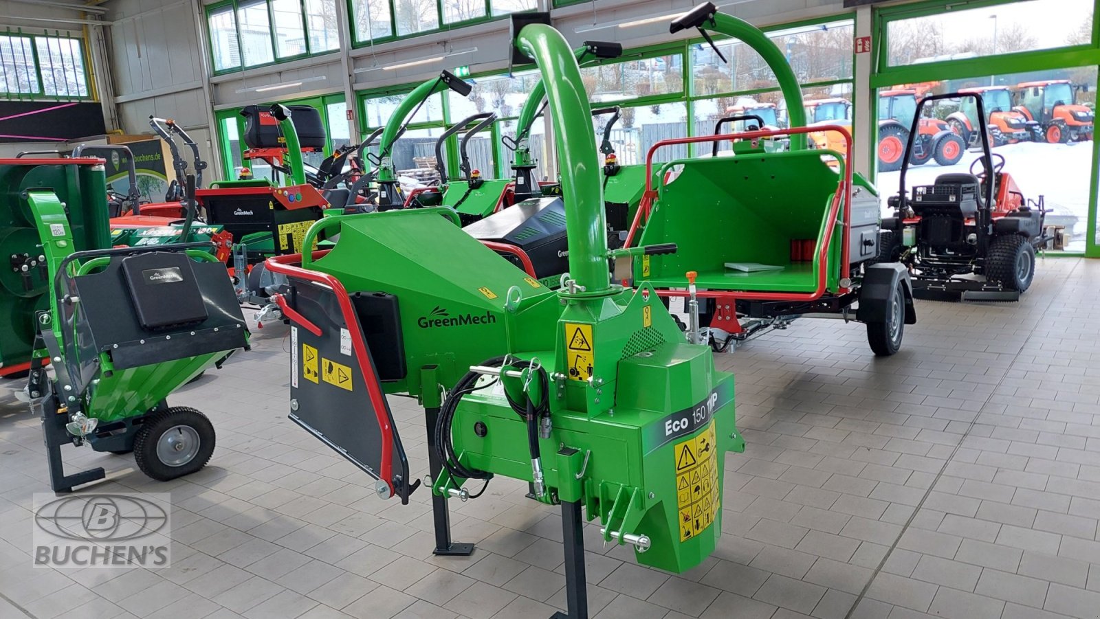 Holzhacker & Holzhäcksler za tip GreenMech ECO TMP 150, Neumaschine u Olpe (Slika 3)