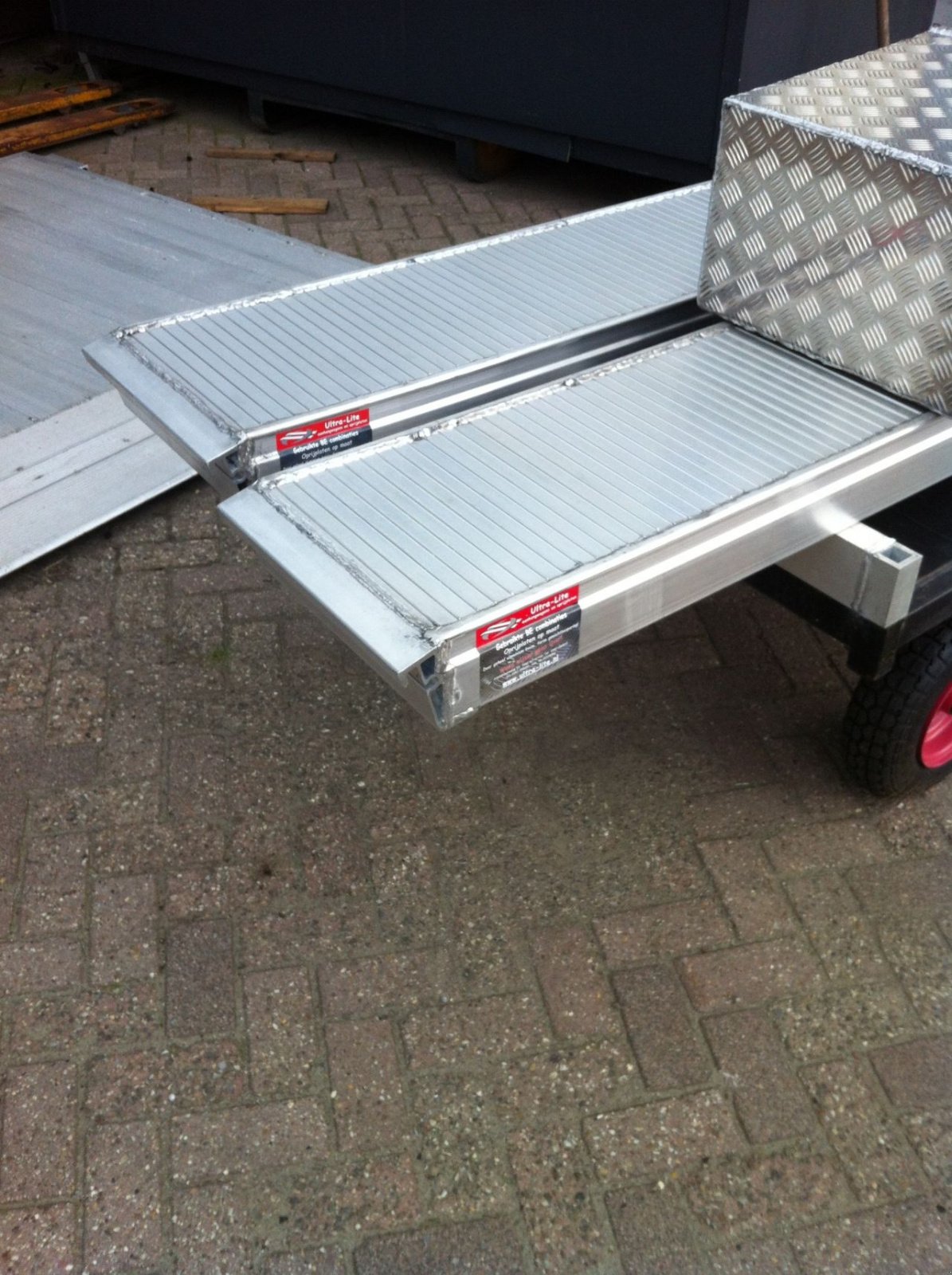 Kettenbagger a típus Sonstige Ultra-Lite alu oprijplaten 500 kg / 50 ton, Neumaschine ekkor: Putten (Kép 5)