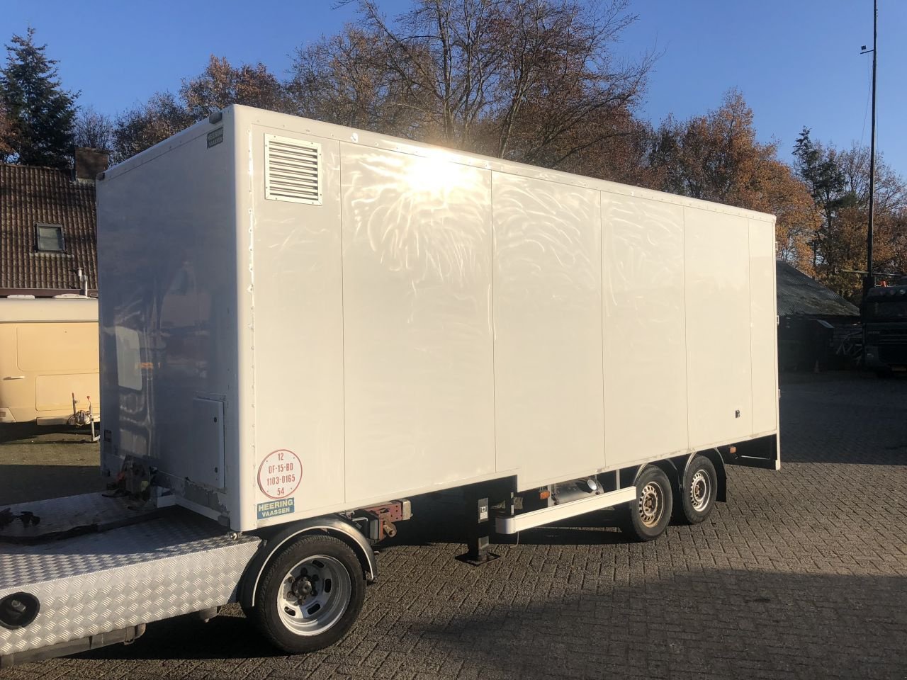 PKW-Anhänger Türe ait Sonstige be oplegger vee trailer be oplegger vee trailer 5 ton's Veewagen doornwaard, Gebrauchtmaschine içinde Putten (resim 7)