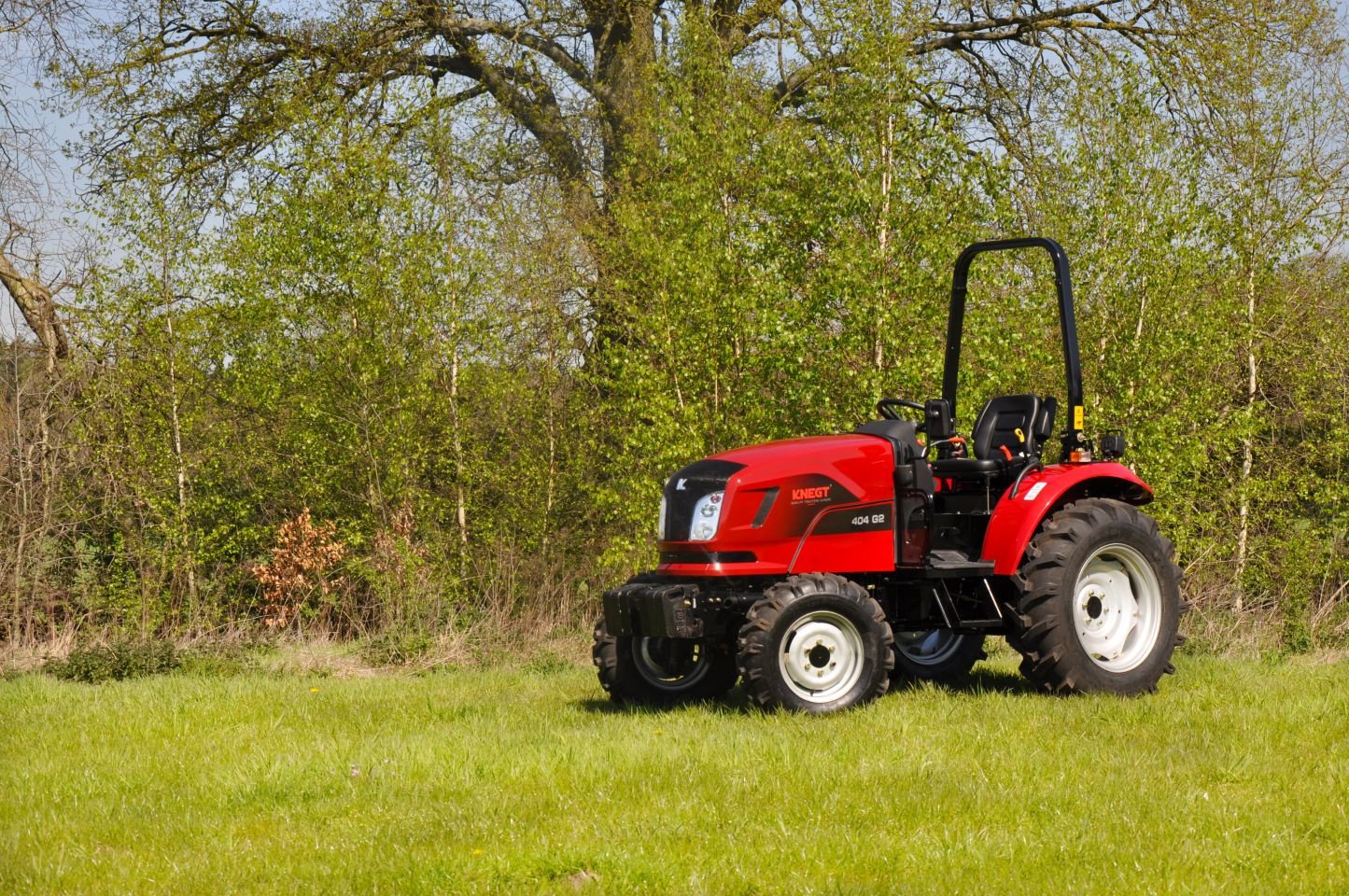 Traktor of the type Knegt 404G2 40PK compact tractor 4x4, Neumaschine in Veldhoven (Picture 1)
