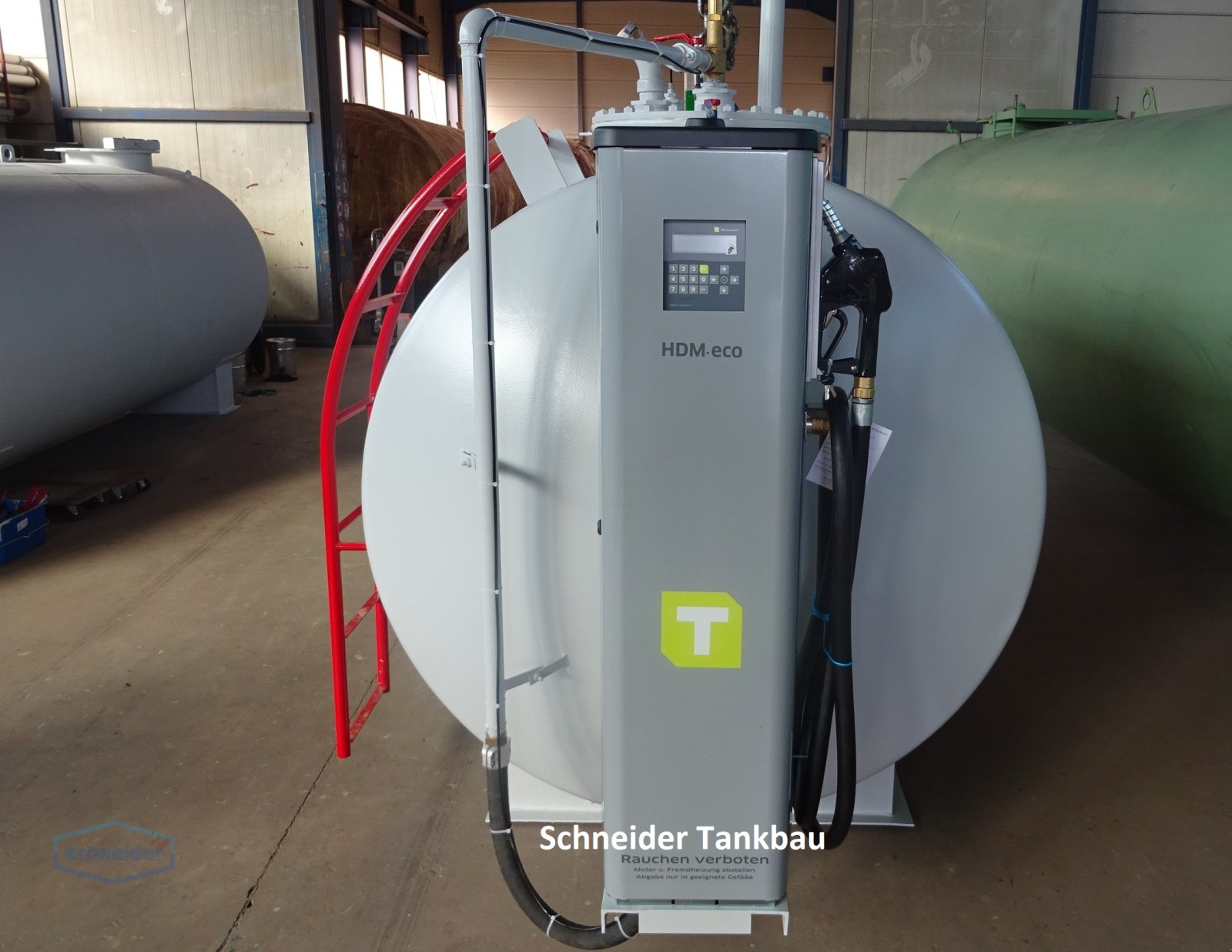 Tankanlage typu Alfred Schneider Tankbau Dieseltankstelle Lagerbehälter Stahltank Tankstelle Zapfsäule, Neumaschine v Söhrewald (Obrázek 3)