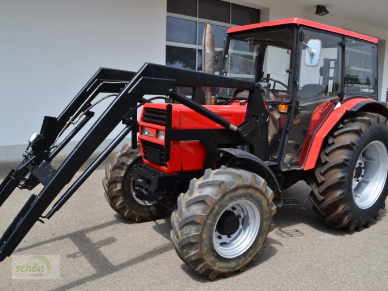 Case IH 633 AS mit Niedrigkabine und hinten neuen Reifen Tractor ...