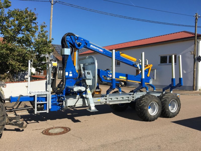 Binderberger RW 12 alpin + BK 7000 L Rückewagen & Rückeanhänger