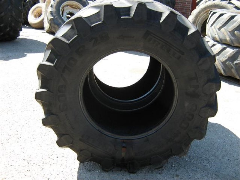 Reifen del tipo Pirelli 600/70R28, Gebrauchtmaschine en Ribe (Imagen 2)