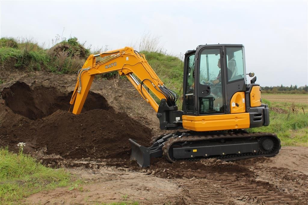 Bagger des Typs IHI 50V5, Gebrauchtmaschine in Ribe (Bild 3)