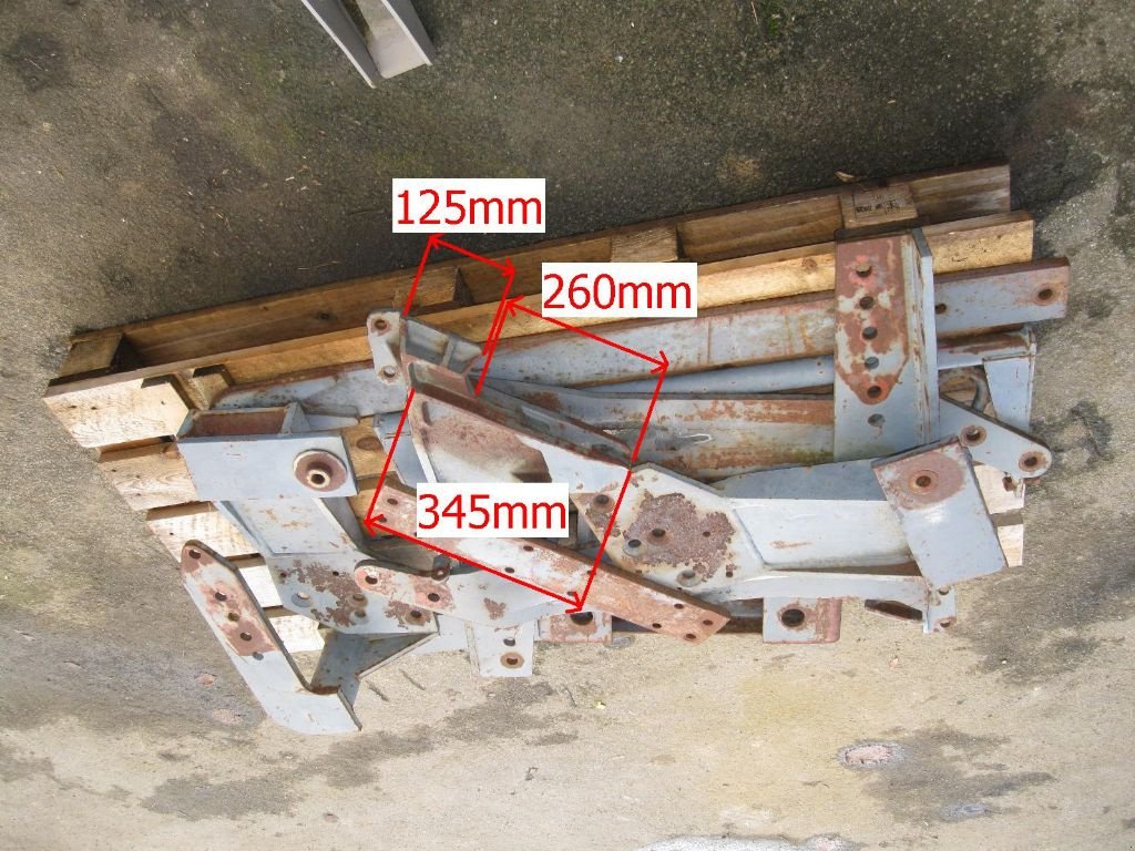 Frontladeranbaukonsole of the type Faucheux Pour Deutz DX 3.60, Gebrauchtmaschine in BRECE (Picture 1)