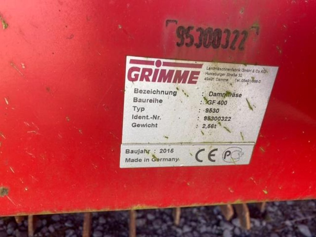 Bodenfräse du type Grimme GF 400, Gebrauchtmaschine en Richebourg (Photo 8)