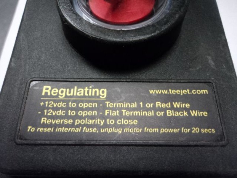 Sonstige Düngung & Pflanzenschutztechnik typu Teejet Moteur de vanne de régulation, Gebrauchtmaschine v MOULLE (Obrázek 4)