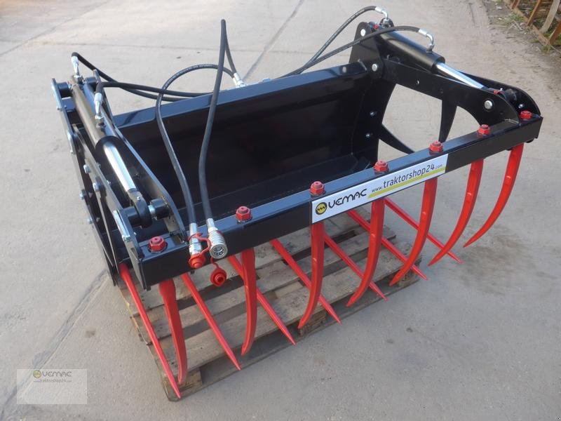 Frontladerzubehör of the type Vemac Krokodilgebiss Mistgabel Euro-Aufnahme NEU 140 160 180 120, Neumaschine in Sülzetal OT Osterweddingen (Picture 7)