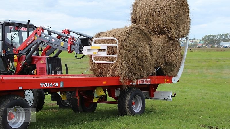 Ballentransportwagen a típus Metal-Fach T014/1 Ballentransportanhänger Ballenanhänger Ballenwagen, Neumaschine ekkor: Osterweddingen / Magdeburg (Kép 4)