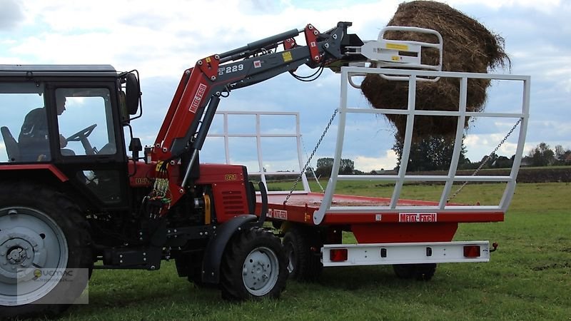 Ballentransportwagen a típus Metal-Fach T014/1 Ballentransportanhänger Ballenanhänger Ballenwagen, Neumaschine ekkor: Osterweddingen / Magdeburg (Kép 2)