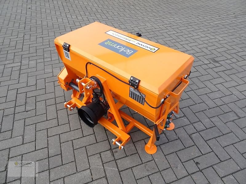 Schneepflug van het type Bellon Mit 120cm Kastenstreuer Walzenstreuer Streuer Winterdienst NEU, Neumaschine in Osterweddingen / Magdeburg (Foto 8)