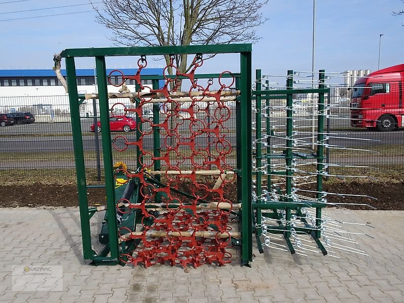 Wiesenegge a típus Vemac Wiesenschleppe Wiesenstriegel Striegelzinken 6m hydraulisch NEU, Neumaschine ekkor: Sülzetal OT Osterweddingen (Kép 12)