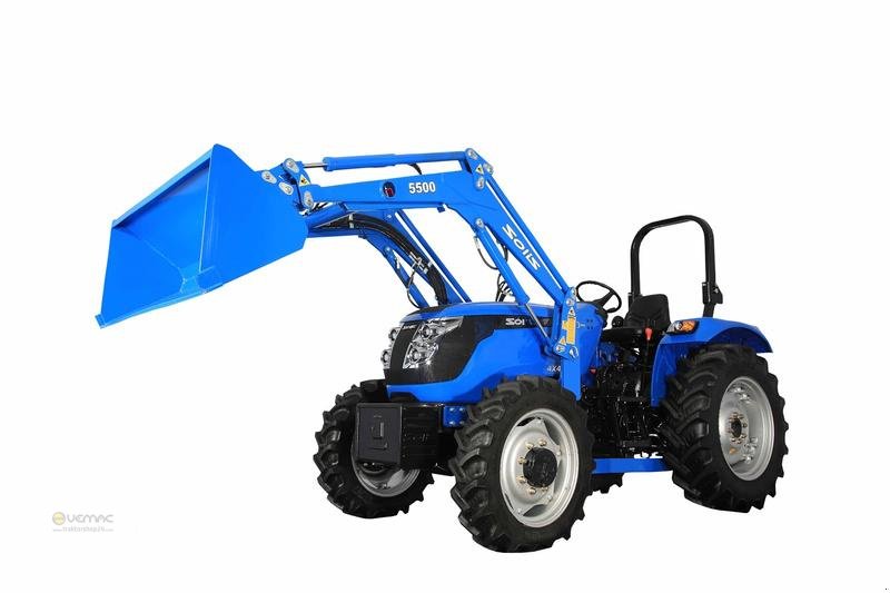 Schmalspurtraktor Türe ait Solis Solis 50 Traktor Trecker Schlepper Frontlader Allrad 50PS, Neumaschine içinde Sülzetal OT Osterweddingen (resim 1)