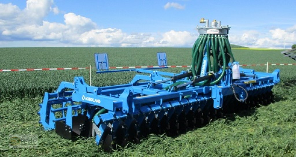 Kurzscheibenegge tipa Agroland TITANUM (HEAVY) AB 6,0 m mit Gülleverteiler Vogelsang, Neumaschine u Bad Emstal (Slika 6)