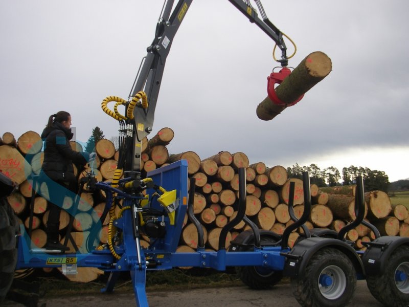 Rückewagen & Rückeanhänger del tipo KTS 8,5 to + 6,4 m, Neumaschine In Dietramszell (Immagine 1)