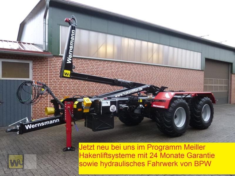 Abrollcontainer του τύπου Sonstige WH24G mit Lenkachse mit Meillerhakenlift, Neumaschine σε Metelen (Φωτογραφία 4)