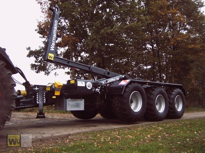 Abrollcontainer typu Sonstige WH31G mit Zwangsgelenkten Achsen mit Meillerhakenlift, Neumaschine v Metelen (Obrázek 8)