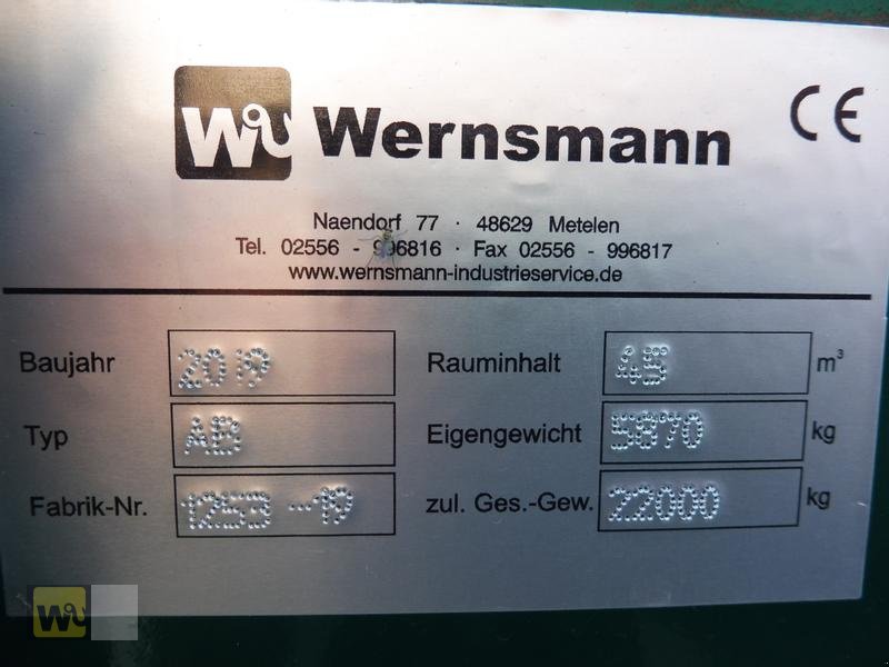 Güllecontainer du type Sonstige Wernsmann-Feldrandcontainer, Neumaschine en Metelen (Photo 5)