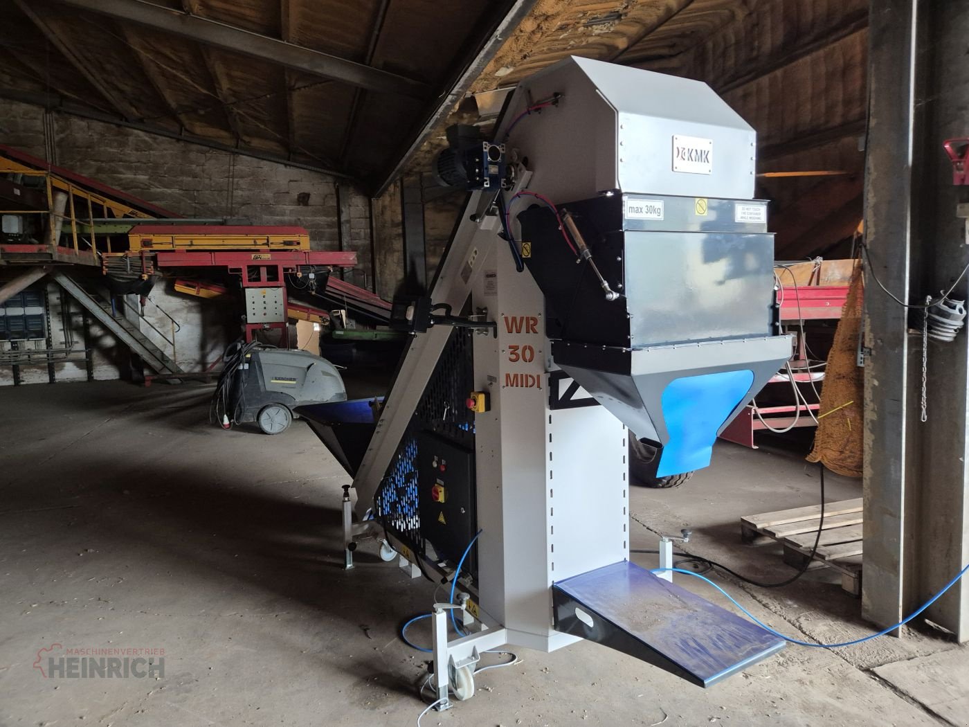 Absackwaage/Waage typu KMK Waage WR30 MIDI WR30 MINI Bunkerwaage, Kartoffelwaage Tarierband eichfähig, Neumaschine w Ehekirchen (Zdjęcie 10)