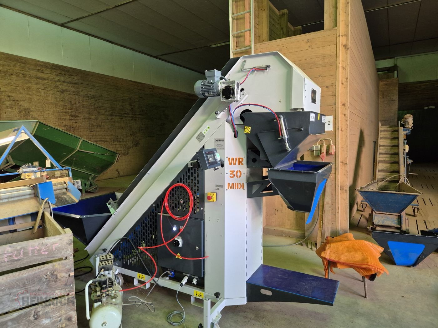 Absackwaage/Waage typu KMK Waage WR30 MIDI WR30 MINI Bunkerwaage, Kartoffelwaage Tarierband eichfähig, Neumaschine w Ehekirchen (Zdjęcie 11)