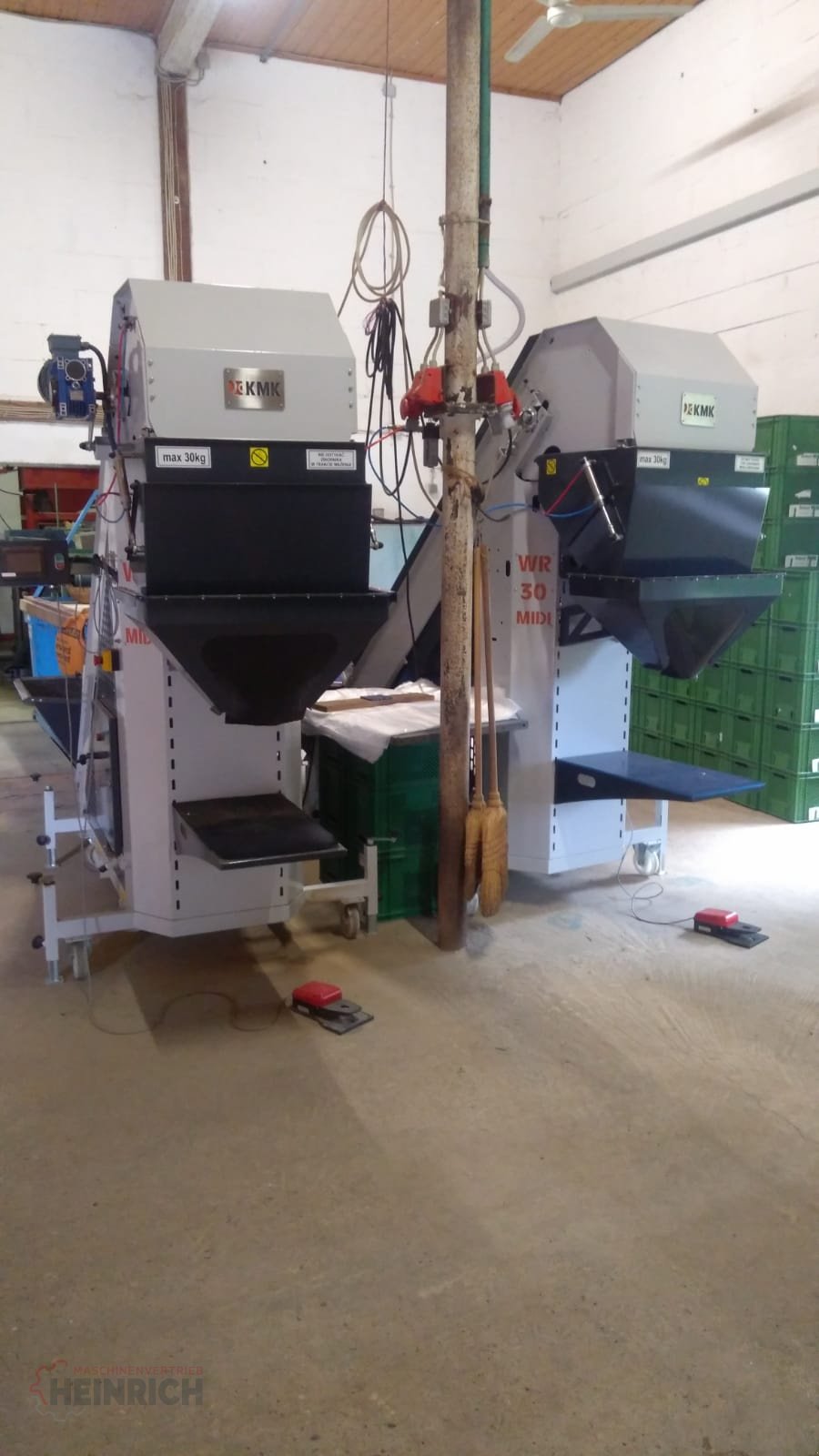 Absackwaage/Waage typu KMK Waage WR30 MIDI WR30 MINI Bunkerwaage, Kartoffelwaage Tarierband eichfähig, Neumaschine w Ehekirchen (Zdjęcie 15)