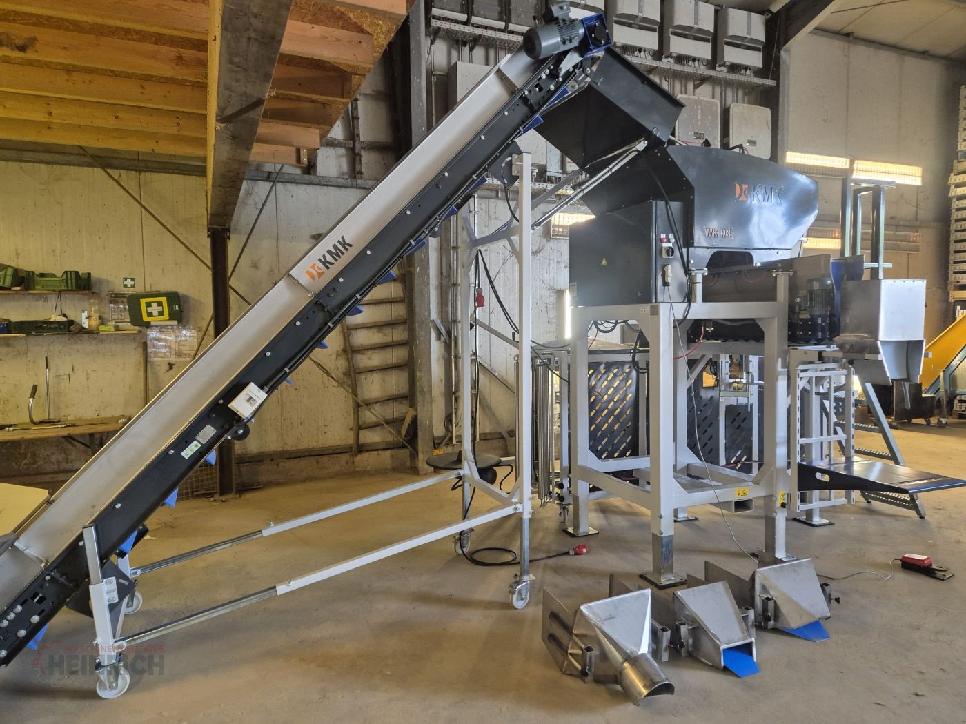 Sonstige Kartoffeltechnik za tip KMK Rinnenwaage, Kombinationswaage, 4 Rinnen, Neumaschine u Ehekirchen (Slika 11)