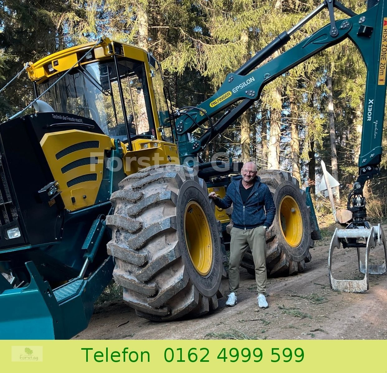 Forstschlepper typu John Deere Ankauf gepflegter Forstmaschinen WELTE NOE HSM PONSSE, Gebrauchtmaschine v March (Obrázek 1)