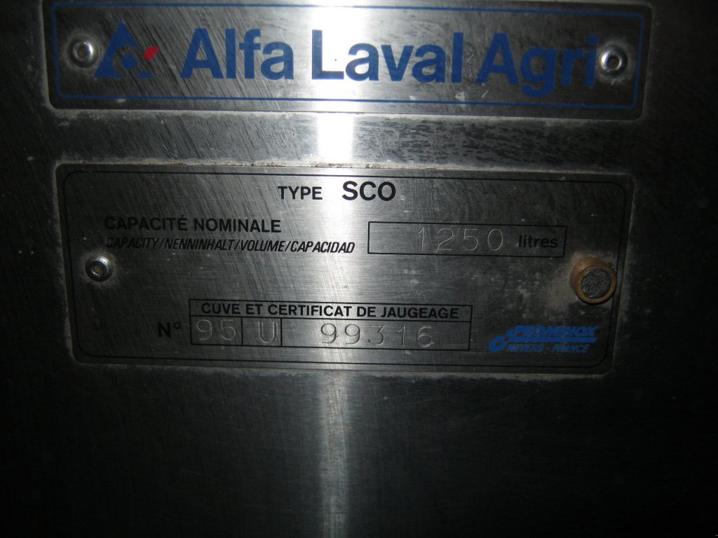 Melkanlage typu Alfa Laval Milchkühlwanne, Wärmerückgewinnung, Vakuumpumpe VP77, WASCHAUTOMAT ALW 3000, Gebrauchtmaschine v Weißenstadt (Obrázok 3)