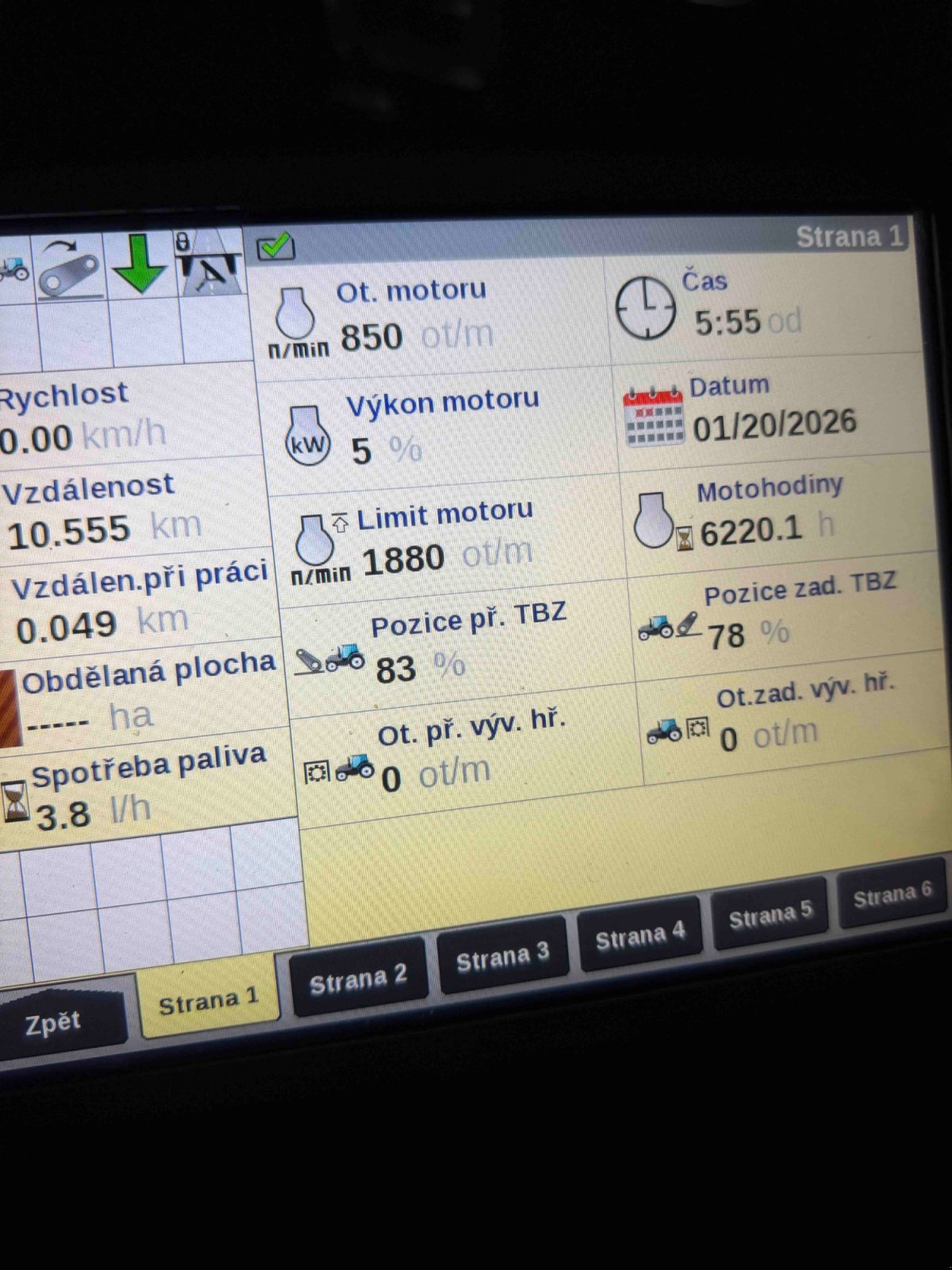 Traktor typu Case IH OPTUM 300 CVX, Gebrauchtmaschine w Ostrava - Polanka (Zdjęcie 8)