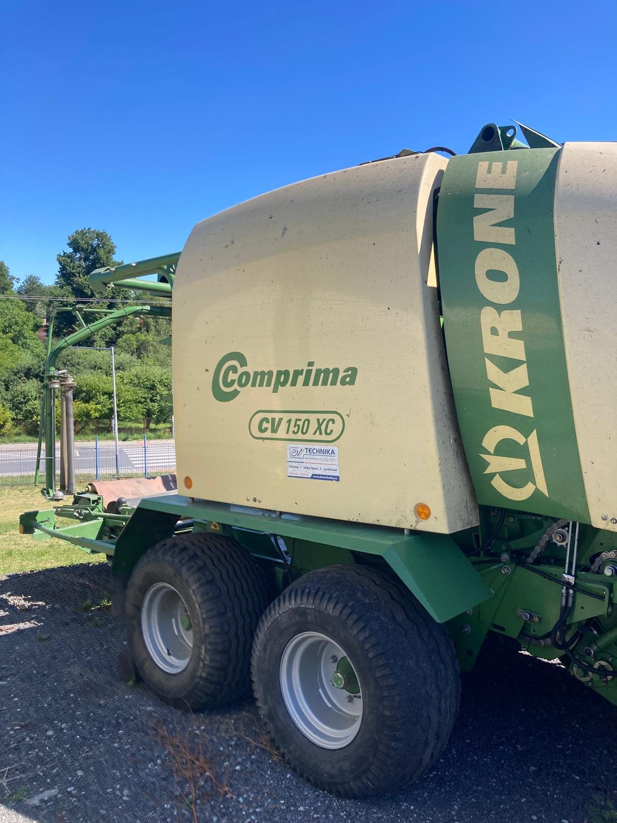 Rundballenpresse от тип Krone Comprima CV 150 XC, Gebrauchtmaschine в Ostrava - Polanka (Снимка 1)