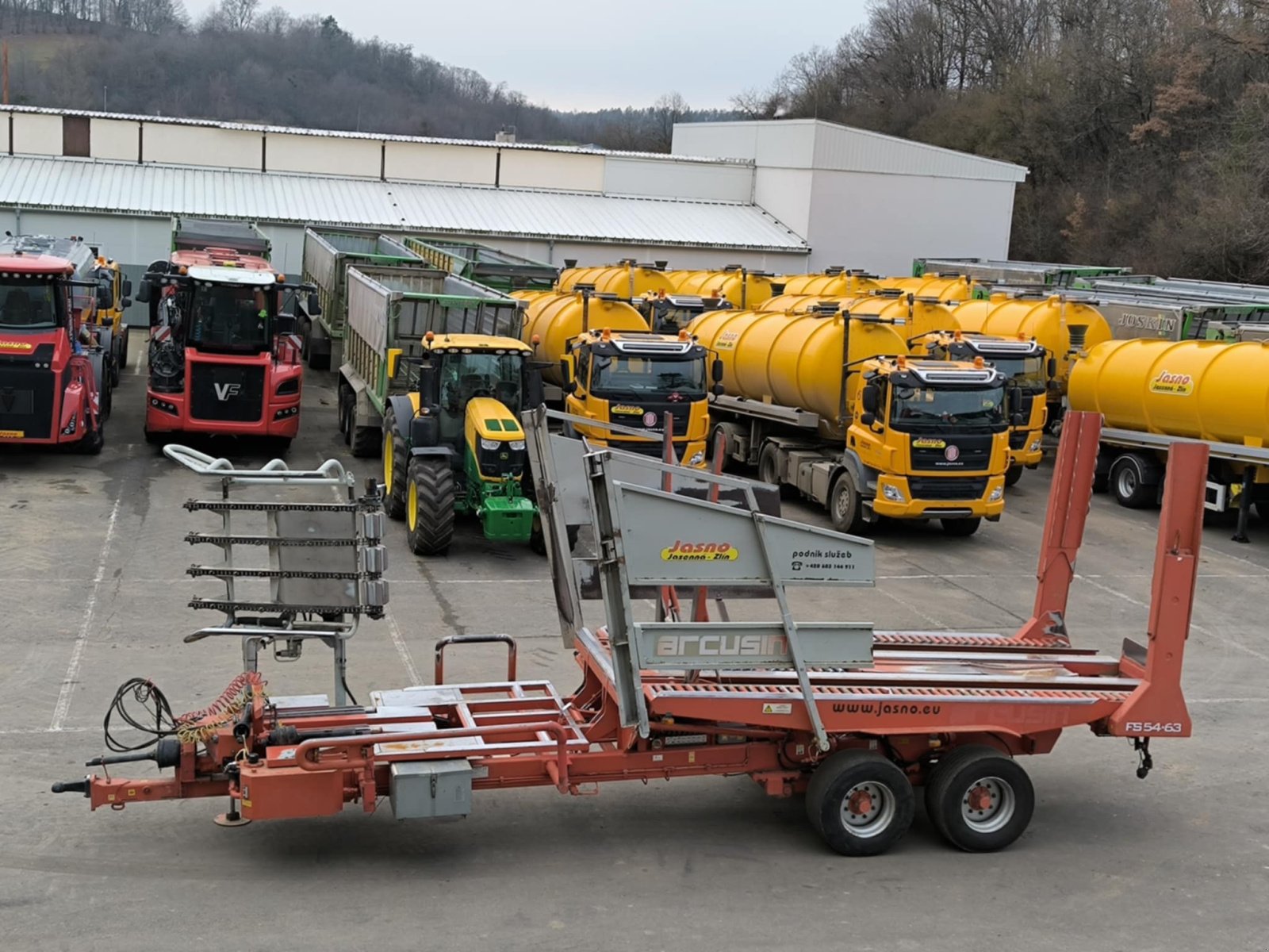 Ballensammelwagen tip Arcusin F 54 - 63, Gebrauchtmaschine in Ostrava - Polanka (Poză 3)