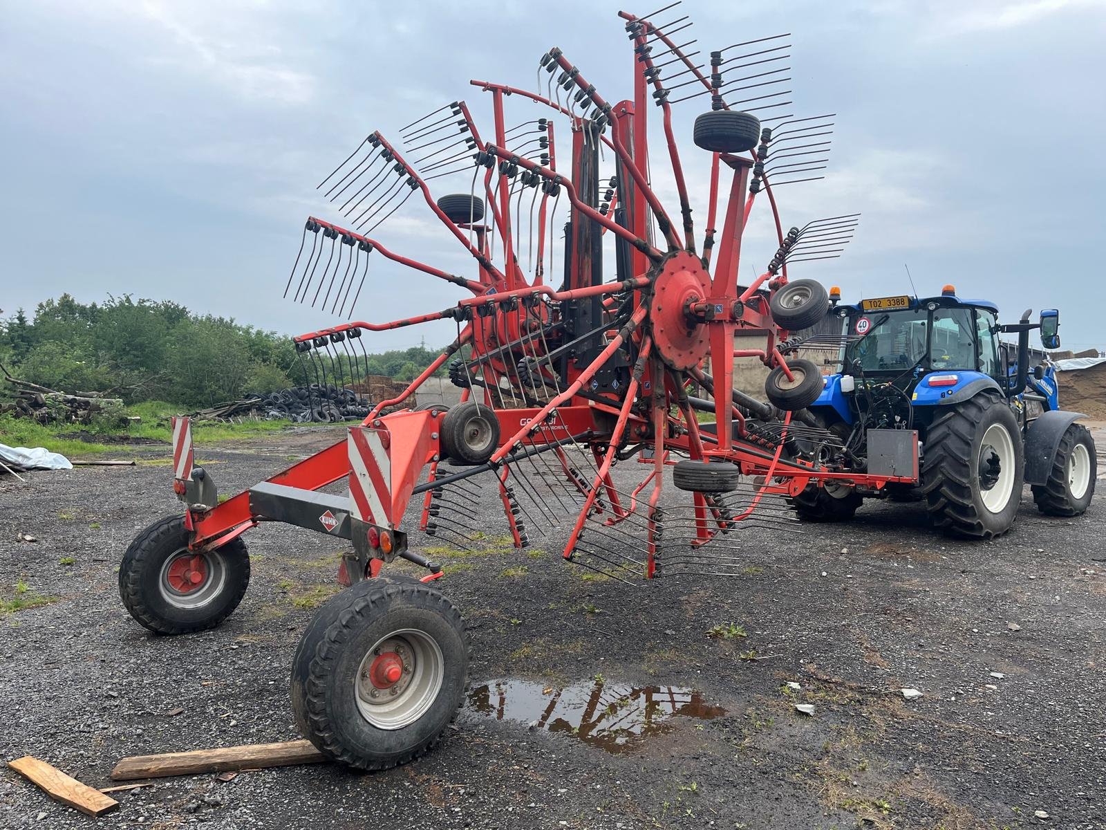 Schwader του τύπου Kuhn GA 8731, Gebrauchtmaschine σε Ostrava - Polanka (Φωτογραφία 2)
