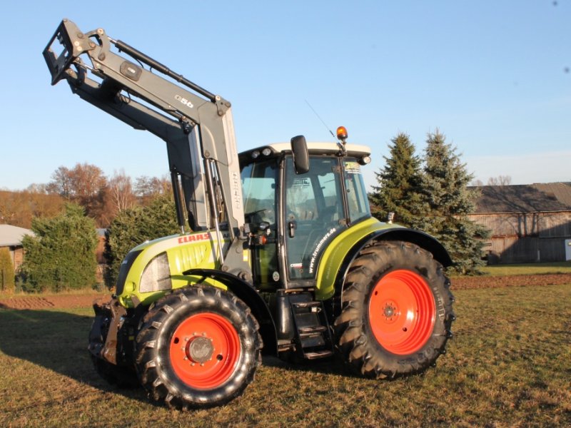 Traktor des Typs CLAAS Arion 540 Cebis mit Frontlader Quicke Q56, Gebrauchtmaschine in Weigendorf (Bild 1)