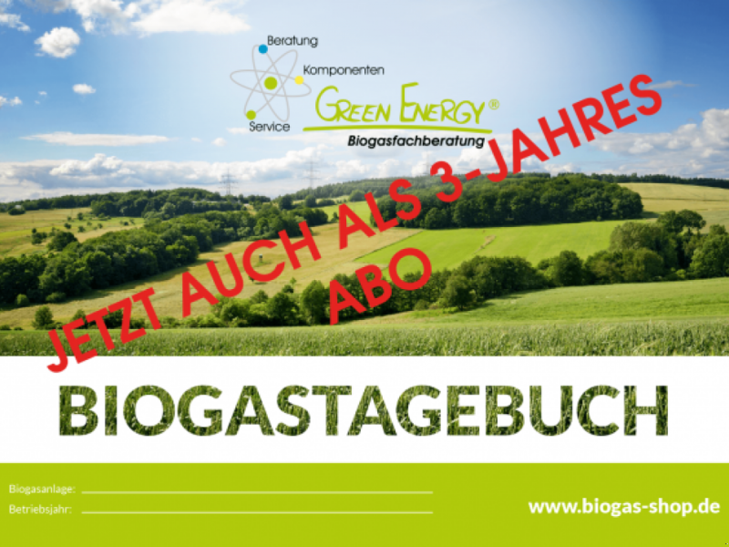 Sonstige Biogastechnik des Typs Green Energy Biogastagebuch, Neumaschine in Mitterteich (Bild 1)