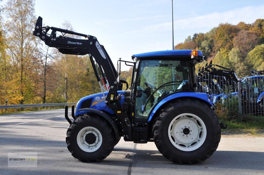 Traktor of the type New Holland T 4.55 S, Neumaschine in Lalling (Picture 4)