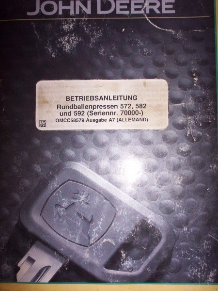 Rundballenpresse typu John Deere 582, 590, 592, Gebrauchtmaschine v Klein Wittensee (Obrázek 14)