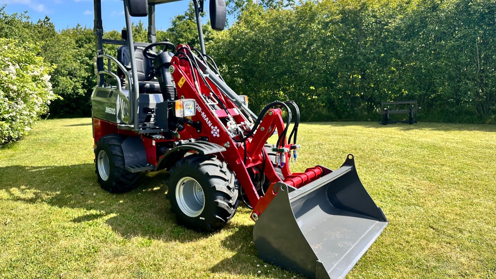 Kompaktlader of the type MAN 600 Perkins diesel, Gebrauchtmaschine in Herning (Picture 8)