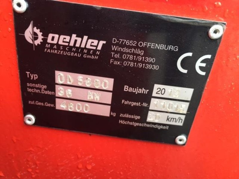 Kompaktlader a típus Oehler 5600, Gebrauchtmaschine ekkor: Rødding (Kép 4)