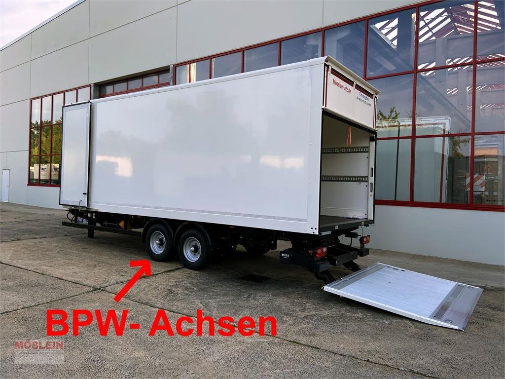 Anhänger typu Möslein TK0105D-L Weiß Tandem Koffer, Ladebordwand 1,5 t, Gebrauchtmaschine v Schwebheim (Obrázek 4)
