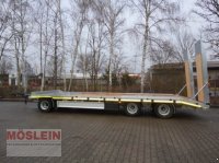 Möslein T 3-9,20 F 3 Achs Tieflader- Anhänger mit gerader Anhänger