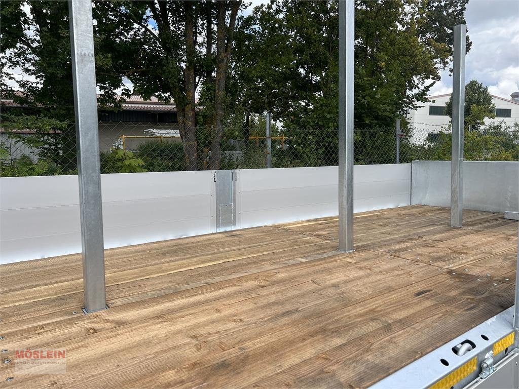 Anhänger of the type Möslein THT 11- G 7,2 Tandem- Pritschenanhänger- Tieflade, Gebrauchtmaschine in Schwebheim (Picture 5)