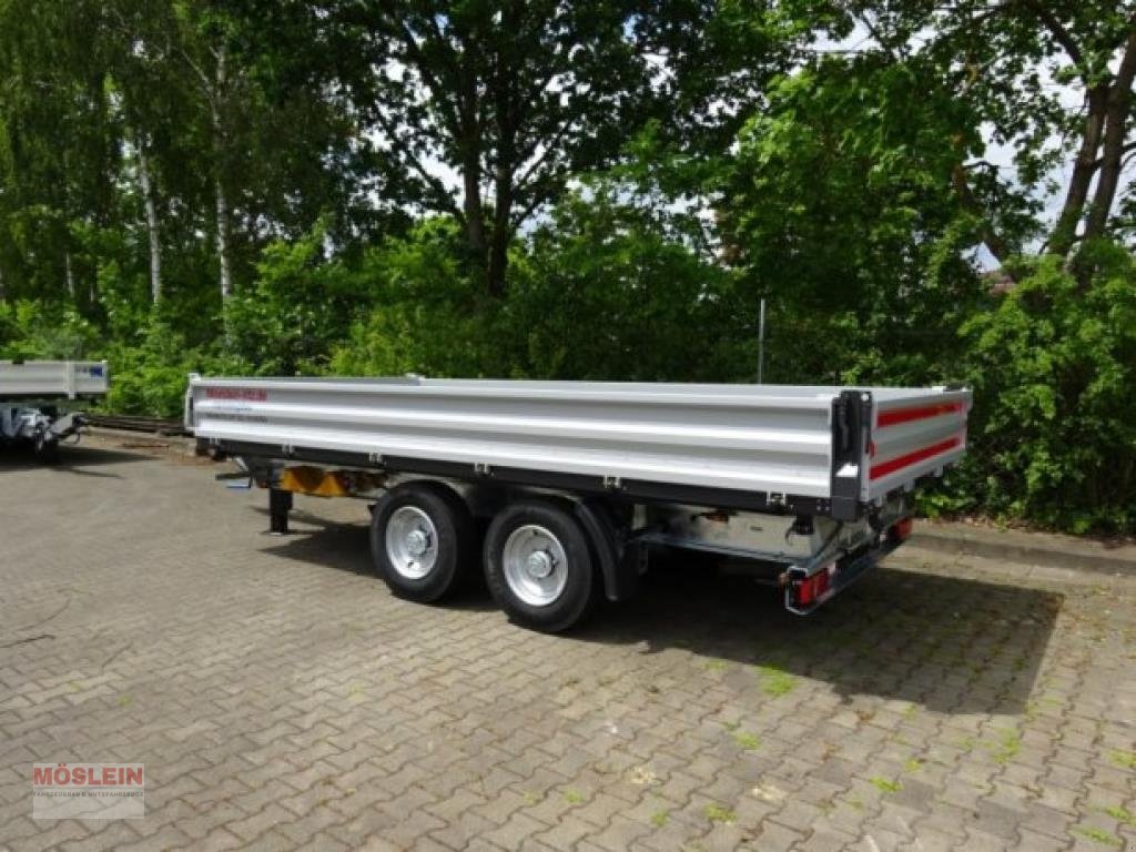 Anhänger of the type Möslein TTD11 weiß neuer Tandem 3- Seitenkipper Tieflader, Gebrauchtmaschine in Schwebheim (Picture 3)