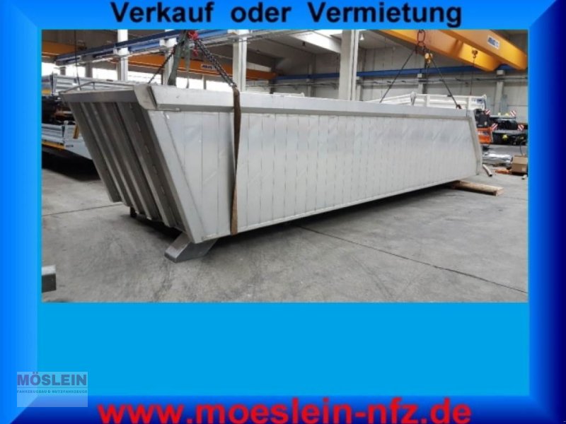 Sonstige Transporttechnik del tipo Schmitz Cargobull SKO 24 neue Alu- Muldenaufbau für Kippauflieger, Gebrauchtmaschine In Schwebheim (Immagine 1)